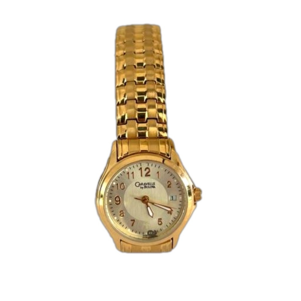 Caravelle by Bulova Women’s Gold Tone Slip On Watch